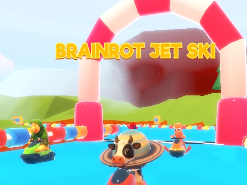 Brainrot Jet Ski Racing 🕹️ Main online di SGameS