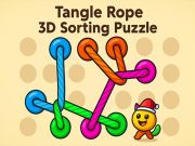 Permainan Hazel Tangle Rope 3D: Puzzle Penyortiran secara online
