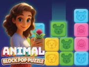 Permainan Teka-teki hewan blok hewan secara online