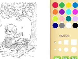 Permainan Buku mewarnai yang nyaman untuk anak-anak secara online