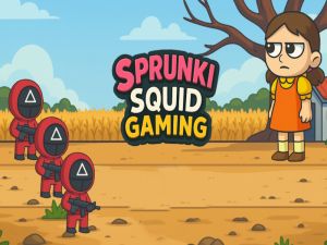 Permainan Gaming Sprunki Squid secara online