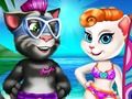 Permainan Angela Dan Tom Beach Vacation  secara online