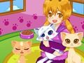 Permainan Cutie Kitty Penyelamatan  secara online