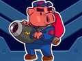 Permainan Kapten Mei-Ham vs The Kelinci Invaders  secara online