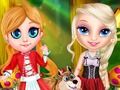 Permainan Elsa Kecil di Hood Merah  secara online