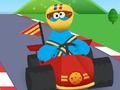 Permainan 123 Sesame Street: Cookie Kart Racing secara online