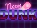 Permainan Neon dunk secara online