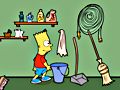 Permainan Bart Simpson melihat  secara online