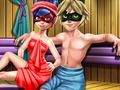 Permainan Gadis Berbintik Melirik di Sauna secara online