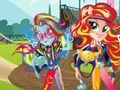 Permainan Gadis dari Equestria. Game Persahabatan: Motocross  secara online