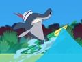 Permainan Zig und Sharko:: Perjalanan gila dengan gelombang  secara online