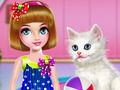 Permainan Kitty: perawatan dan potong rambut secara online Permainan Kitty: perawatan dan potong rambut secara online