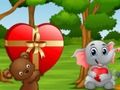 Permainan Puzzle Hewan Peliharaan Manis Valentine secara online