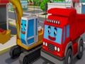 Permainan Truk & Penggali Jigsaw  secara online