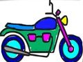 Permainan Kembali ke Sekolah: Mewarnai Sepeda Motor secara online