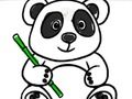 Permainan Kembali ke Sekolah: Mewarnai Panda  secara online