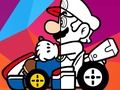 Permainan Buku Mewarnai Mengemudi Mario  secara online