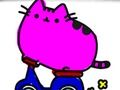 Permainan Kembali ke Sekolah: Mewarnai Kucing Lucu secara online