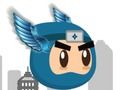 Permainan Dunk Superhero Flappy secara online