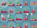 Permainan Mobil Natal Cocok 3 secara online