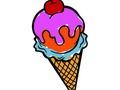 Permainan Mewarnai Es Krim Online secara online