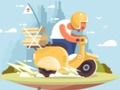 Permainan Permainan Puzzle Kota Scooter secara online