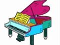 Permainan Kembali ke Sekolah: Buku Mewarnai Piano secara online