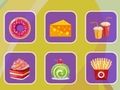 Permainan Koneksi Makanan Lezat secara online