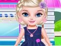 Permainan Desain Sepatu Fashion Little Elsa  secara online