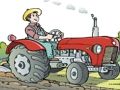 Permainan Puzzle Traktor Kartun secara online