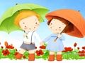 Permainan Teka-teki Hari Anak Kartun secara online