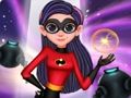 Permainan Pemotretan Mode Superhero Ungu secara online