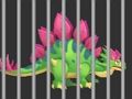 Permainan Blok Dinosaurus  secara online