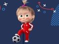 Permainan Masha dan Sepak Bola Beruang  secara online