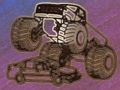 Permainan Mewarnai Truk Monster  secara online