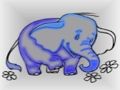 Permainan Mewarnai Bayi Gajah  secara online