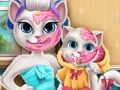Permainan Dandanan Asli Kitty Mommy  secara online