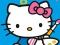 Permainan Warnai Dengan Angka Dengan Hello Kitty  secara online