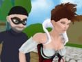 Permainan Princess Subway Run - Perburuan Liar VS Perampok  secara online