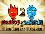 Permainan Fireboy & Watergirl 2 di Kuil Cahaya secara online
