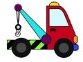 Permainan Buku Mewarnai: Truk Excavator  secara online