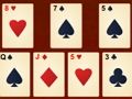Permainan Solitaire atas dan bawah  secara online