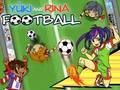 Permainan Yuki dan Rina Sepak Bola secara online