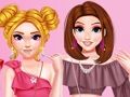 Permainan Dandanan Crop Top Ruffle yang Trendi  secara online