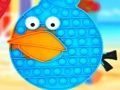 Permainan Angry Birds meletusnya jigsaw secara online