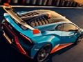 Permainan Slide Lamborghini Huracan Sto secara online