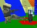 Permainan Menembak Zombie Blocky Gun Warfare  secara online