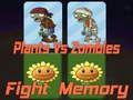 Permainan Tanaman vs Zombie Melawan Memori  secara online