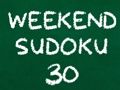 Permainan Sudoku akhir pekan 30  secara online