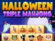 Permainan Halloween Triple Mahjong secara online